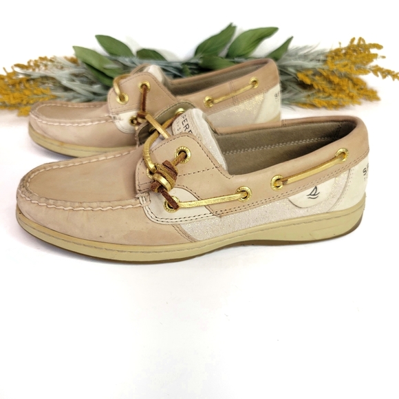 Sperry Tan Top-sider Boat Shoes Size 6 - Picture 4 of 8